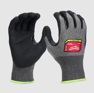 Milwaukee 48-73-7030B S 12 Pair Cut Lvl 9 High-Dex Nitrile Dipped Gloves