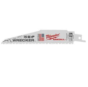 Milwaukee 48-01-2701 25PC The WRECKER Multi-Material SAWZALL Blade 6" 7/11TPI