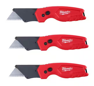 Milwaukee 48-22-1500PA 3PC FASTBACK Compact Folding Utility Knife