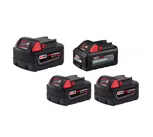 Milwaukee 48-11-1856 M18 5.0Ah XC Pack w/ 6.0 & (2) 5.0 Battery
