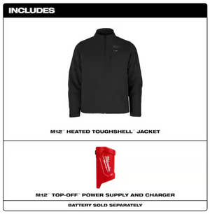 Milwaukee M100-20 M12 Heated TOUGHSHELL Jacket
