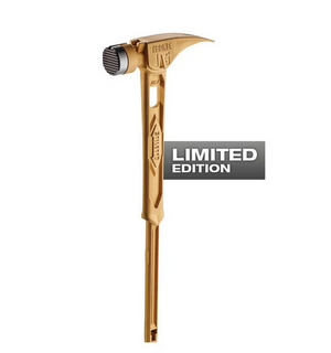 Stiletto TIB15MC-CG TIBONE 15oz Milled/Curved Titanium, Limited Edition Gold