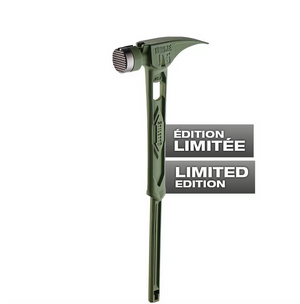 Stiletto TIB15MC-CG TIBONE 15oz Milled/Curved Titanium, Limited Edition Green