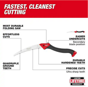 Milwaukee 48-22-9371 10" Steel Blade Pruning Saw w/ 2nd Position (Open Box)