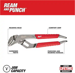 Milwaukee 48-22-6306 6 in. Straight-Jaw Pliers (Open Box)
