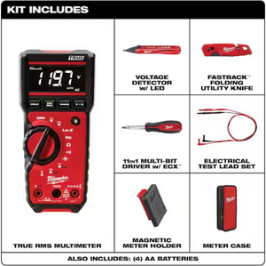 Milwaukee 2220-20 Electricians Combo Kit (Open Box)