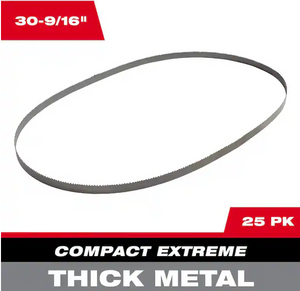 48-39-0635 30-9/16 in. 8/10 TPI Metal Cutting Band Saw Blade 25CT