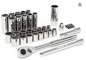 CrescentCTK35  35-Piece 3/8" Drive Mechanics Tool Set