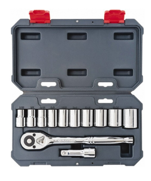 Crescent CSWS11C 17-Piece 1/2" Drive SAE Mechanics Tool Set