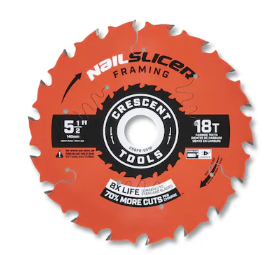 Crescent CSBFR-5518 5-1/2" 18T FRAMING BLADE