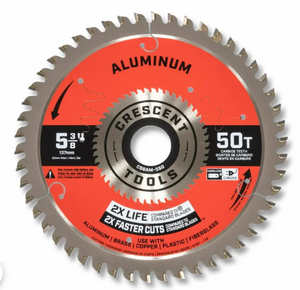 Crescent CSBAM-550 5-3/8" 50T MED. ALUMINUM BLADE