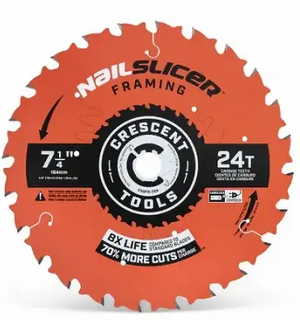 Crescent CSBFR-724-10 7-1/4" 24T FRAMING TEN PACK