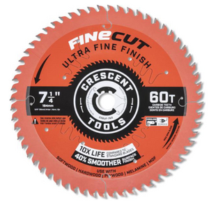 Crescent CSBUF-760 7-1/4" 60T ULTRA FINISH BLADE