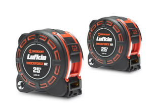 LUFKIN L1225SET2V-02 2pk Shockforce G2 25ft Tape Measure