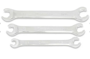 Crescent CFNWS0-05 3-Piece SAE Flare Nut Wrench Set