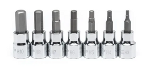 Crescent CBSS1N 7-Piece 3/8" Drive Metric Hex Bit Socket Set