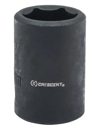Crescent CIMS4N IMPACT SOCKET, 7/16" ,1/2" DRIVE, 6PT