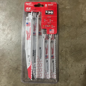 Milwaukee 49-22-1108  8 piece Reciprocating Sawzall Blade Set