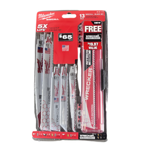 Milwaukee 49-22-1113 13+1 PC SAWZALL Blade Set