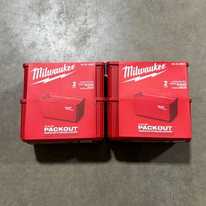 Milwaukee 48-22-8063 2pk Large Bin Set for PACKOUT (2pk - 4 Total)