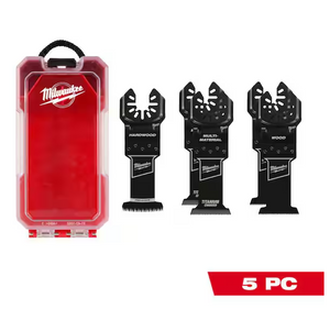 Milwaukee 49-10-9211 Multi-Tool Oscillating Blade Kit (5-Piece)