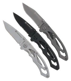 Smith & Wesson 1189843 3-Piece Folding Knife Combo Pack