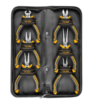 Tolsen Tools 10359 6pc Mini Pliers Set