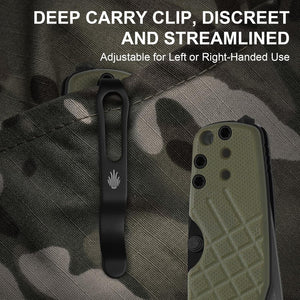 Aegis T AEB-L Green G10 Rescue Hook & Glass Breaker V32774CTA2