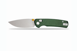 Vixino X501-M2G Rockshark Pocket Knife 14C28N, Green Micarta