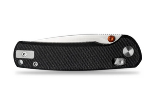 Vixino X501-M3 Rockshark Pocket Knife 14C28N, Black Micarta