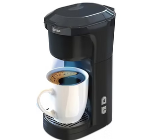 AIWA WCF1-1009-BLK Eco-Friendly Single Serve Coffee Maker – Black | K-Cup