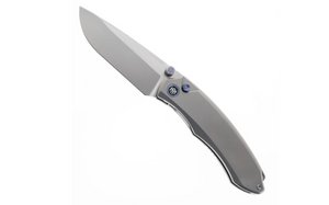 Remette WD108-N1 Wild Species Knife, Titanium, M390, Hand Grinding + Pearlescent