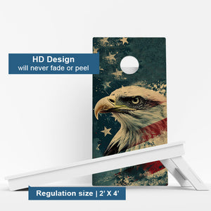 Weather Proof Patriotic Cornhole Boards