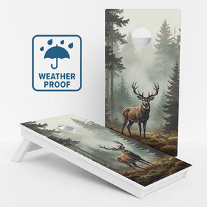 Deer Weather Proof Cornhole Boards