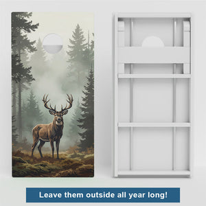 Deer Weather Proof Cornhole Boards