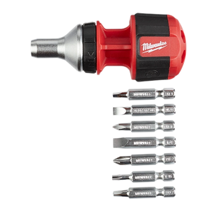 Milwaukee 48-22-2330 8-in-1 Compact Ratcheting Multi-bit Driver