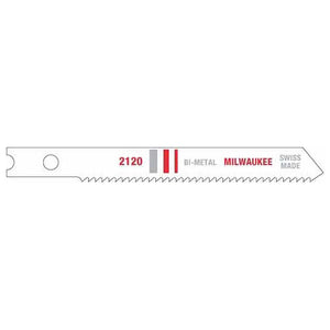 Milwaukee 48-42-2120 2-3/4" 18TPI U-Shank Metal Cut Jig Saw Blades 5PK