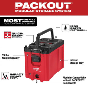Milwaukee 48-22-8422 PACKOUT Compact Tool Box (Blemished)