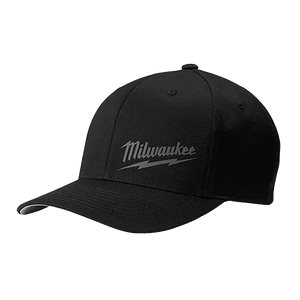 Milwaukee 504 Fitted Hat Black/Gray/Red