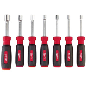 Milwaukee 48-22-2517 7PC Magnetic HollowCore™ Metric Nut Driver Set