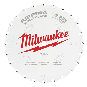 Milwaukee 48-40-1020 10 in. x 24-Tooth Ripping Circular Saw Blade