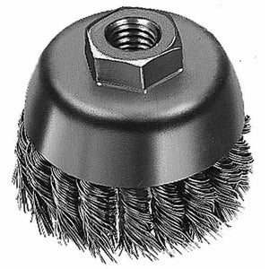 Milwaukee 48-52-1650 6" Knot Wire Cup Brush - Carbon Steel