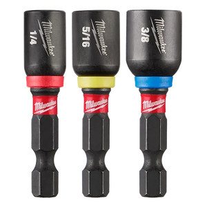 Milwaukee 49-66-4561 SHOCKWAVE Impact Duty 1-7/8" Magnetic Nut Driver Set 3PC