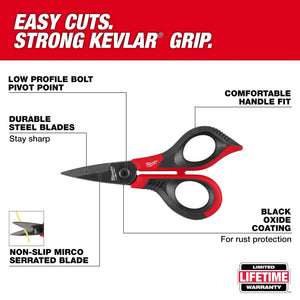 Milwaukee 48-22-3017 Kevlar Shears (Open Box)