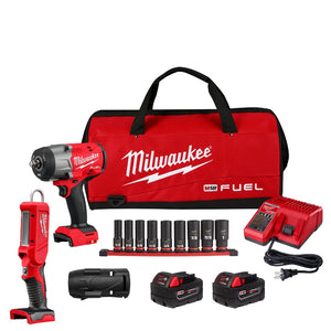 Milwaukee 2967-22S2 M18 FUEL 1/2in. High Torque Impact Wrench