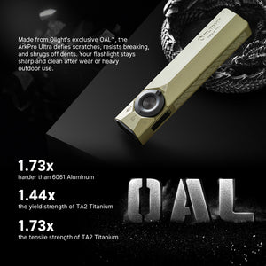 OLIGHT ArkPro Ultra Series – Flat Flashlight w/ Multi-Light