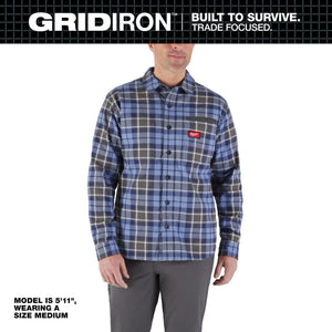 Milwaukee M551 GRIDIRON™ Flannel Shirt