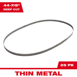 Milwaukee 48-39-0565 14/18 TPI Band Saw Blades 25PK - Deep Cut