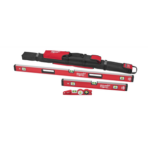 Milwaukee MLBXC48 10 in./24 in./48 in. REDSTICK Box & Torpedo Level Set