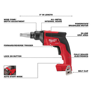 Milwaukee 2866-20 M18 FUEL™ Drywall Screw Gun (Open Box)